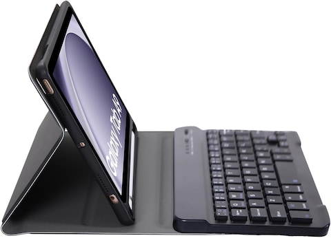 Keyboard Case for Samsung Galaxy Tab A9+ 2023 SM-X210 / SM-X215 / SM-X216 with S Pen Holder，Protective Cover Case with Detachable Wireless Keyboard for Samsung Galaxy Tab A9 Plus 2023 &ndash;Black