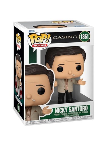 Funko POP! Movies: Casino &ndash; Nicky Santoro - Collectable Vinyl Figure - Gift Idea - Official Merchandise - Toys for Kids &amp; Adults - Movies Fans - Model Figure for Collectors and Display