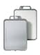 Cutting Board Double Sided,Large Size 17&acirc;&euro;&Atilde;&mdash;11&acirc;&euro;, 304 Stainless Steel Cutting Board for Kitchen, Food-Grade, Stainless Steel and PP, Easy to Clean