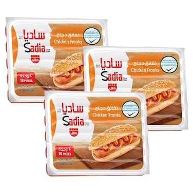 Sadia Chicken Franks, 340g, Pack of 3