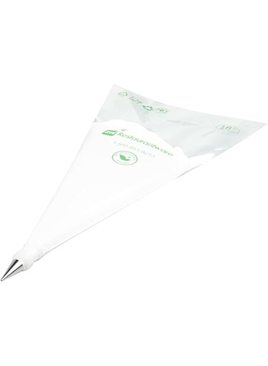 Cake Decorating Icing Tip, Cupcake Piping Tip - #3 Round - Stainless Steel - 1Ct - Restaurantware