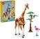 Lego Creator 3In1 Wild Safari Animals, Giraffe Toy To Gazelle Figures To Lion Model, Set For Kids, Girls &amp; Boys Aged 9 Plus, Includes Flamingo and Butterfly, Nature Gifts For Imaginative Play 31150