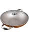 Prestige Ultra 28cm Non Stick Kadai with Glass Lid and Complimentary Pan Holder   Induction-Based Wok Pan with Lid   Triple Layered Non-Stick Coated Wok