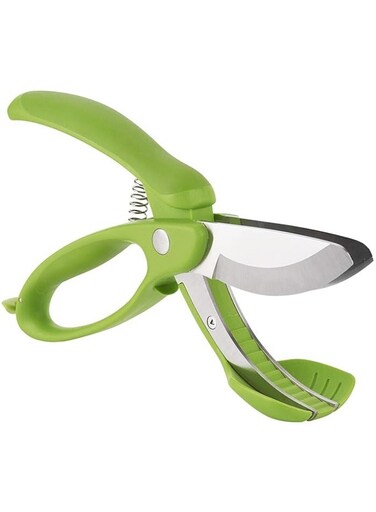 and Chop Salad Tongs, Stainless Steel - Multi-Function Salad Servers for Easy Tossing, Chopping, and Mixing - Durable and Ergonomic Design for Kitchen Use