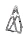 Bobby Chevron Dog Nylon Harness, Large, Black