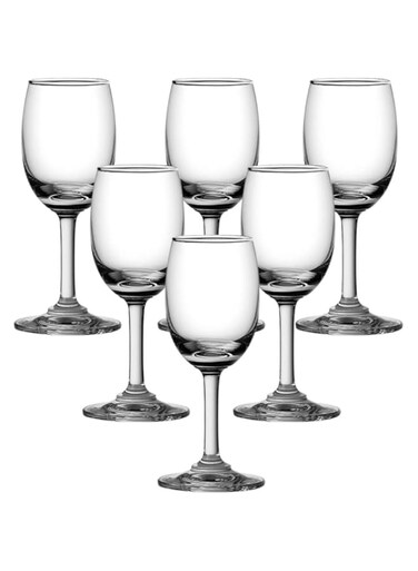 Ocean Classic Sherry Glass, 130Ml, Set Of 6, 501P04, Shooter Glass, Liquor Glass, Sipping Glass, Tiny Tumbler