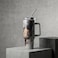Mobcos Printed Insulated Travel Tumbler 1200ml   Stainless Steel Vacuum Flask with Handle, Straw &amp; Leakproof Lid   Reusable Coffee Mug   Water Bottle   Grey