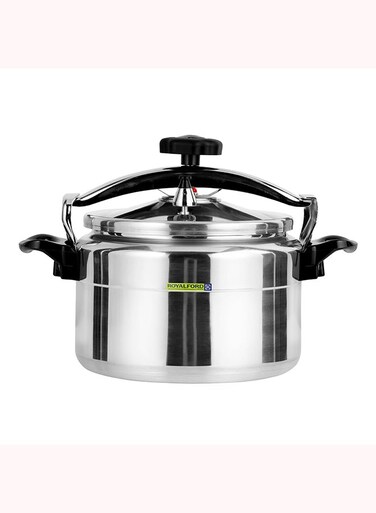 Aluminum Pressure Cooker- RF11176  Equipped with Multi-Safety Device and Unique Pressure Indicator Durable Aluminum Alloy Construction with Firm Handles 11Liters