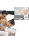 Kikibebe 5-In-1 Cozy Rocker Basonnet – روكر أطفال رمادي قابل للتعديل، طاولة لعب ومكتب دراسة بمقعد دوار 360° وألعاب موسيقية رمادية