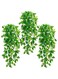 Homarket 3pcs Artificial Hanging Plants, Fake Hanging Plant, Fake Ivy Vine for Wall House Room Indoor Outdoor Decoration