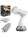 MJRIrifa Professional Handheld Garment Steamer, with Scald Resistant Gloves, up to 1500 watts automatic Steam flow rates up to 25 g/min shut-off function, 350 ml capacity, ergonomic handle, 2 m cord