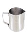 Steel Milk Foam Measuring Cup H15954S Silver 10.5 x 7.5 x 9cm