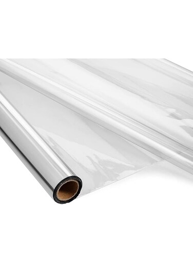 Rosy.Moment Packing Roll Transparent Clear Cellophane Wrap Roll, Clear Flowers Baskets Food Gift Crystal Wrappings Paper Food Safe Packing Paper Width 70cm x Length 20 Meters, 70CMX20MTR