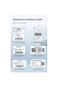 Compact Thermal Shipping Label Printer, Bluetooth Compatible, One-Line Express Printing, White