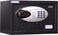 Rubik Small Hotel Safe Box with Digital Motorized Lock &amp; Emergency Keys, Electronic Security Safe for Home, Office &amp; Hotel Use, Steel (20x31x20cm) RBH20E Black