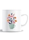 Premium Quality Two Sided Printed Coffee Mug Tea Cup Cup Of Flower For Home Office, Kids Men Women