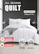 Duvet,Premium Queen Size Duvet 200x230cm - Hotel Collection Comforter with 8 Anchor Loops, 250GSM Microfiber Filling &amp; Breathtaking Velvet Cover   All Season