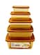 Solitaire Microwave Safe Food Container Set of 5 Pcs