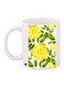 Lemon Printed Coffee Mug White/Yellow/Green