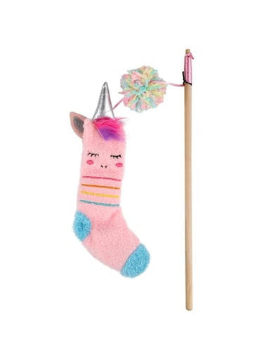 All For Paws Sock Cuddler - Sock Wand Unicorn