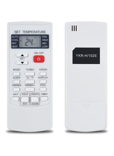 WDZP YKR-H/102E YKR H/102E Replacement Air Conditioner Remote Control for AUX Air Conditioner AC A/C Remote Control YKR-H/002E YKR-H/006E YKR-H/101E