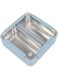 BrainGiggles 2 Compartments Stainless Steel Bento Lunch Box with Removable Inner Tray - Leak Proof Lunch Box for Kids, Adults - Multifunctional Air Tight Food Container (Blue)