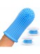 MOLIMI 2 Pcs Dog Toothbrush, 360&ordm; Finger Toothbrush Kit, Cat Toothbrush with Full Surround Bristles, Dental Care for Puppies/Cats,Finger Tooth Brush