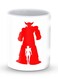 Premium Grendizer Designer Mug White/Red