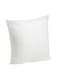 Linen Klub Cushion Filler-Fabric: Non Woven 70gsm-Filling: 250grms Hollow Siliconized Fiber Microfiber White 65x65cm