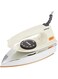 Geepas GDI7729 1200W Automatic Dry Iron - 60 Micron Teflon Sole Plated, Big fabric guide &amp; Pilot Indicator  Overheat Protection   2 Years Warranty
