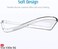 Soft Flexible Silicone TPU Cover, Slim Fit Clear Back Bumber Case, Full Camera Protection for ViVo V30e 5G (Clear)