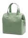 Insulation Large Space Portable Lunch Bag Green 9x10x6 inch