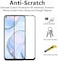 Muzz for Mi 11/Mi 11Pro/ Mi 11Lite 5G Screen Protector 2021 Tempered Glass 3D Curved, Full Coverage screen protector (Black 2 Pack, For Xiaomi Mi11 Pro)