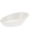 Servewell Melamine Horeca Slanted Oval Dish White 9X6cm S-2621