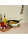 NutriHealth Pro 24cm Induction Deep Fry Pan   Silver Ion Coating, Induction Compatible, Metal Spoon Friendly, Heavy Duty Handles With Soft Touch Finish