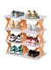 LAIGOO Free Standing Shoe rack Orange