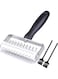 EVEDMOT Pizza Dough Docker Roller Stainless Steel, Pizza Pin Puncher Dough Hole Maker with Plastic Handle, Docking Tool for Pizza Cookie Pie Pastry Bread