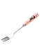 Cartoon Fruit Fork Silver/Pink