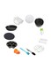 Air Fryer Accessories Set Black/Silver 19x18.00x19.00centimeter