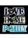 Crystal Silicone Letter Molds, Love Home Family Resin Molds Kit, DIY Epoxy Molds for Home Decor Wall Art Hanging (Mix 3 Pcs)
