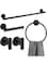 Stainless Steel Bathroom Hooks Set of 5 - Perfect for Shower Caddy, Shower Shelves, and Bathroom Organizers - Ideal for Corner Shower Caddy and Shower Organizer