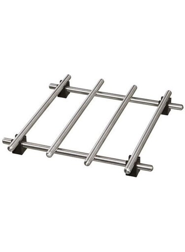 Digital Shoppy L&Auml;MPLIG Pot Stand, Stainless Steel, 18x18 cm (7x7)
