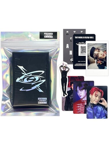 ATEEZ - 2nd Album [THE WORLD EP.FIN : WILL] (Platform Ver.) Mini Card + Photocard + Standing Photocard + Image Card + Member Sticker + Sticker + 2 Pin Badges + 4 Extra Photocards