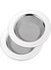 Sink Strainer 2 Pack Stainless Steel Sink Drain Strainer Fine Mesh Kitchen Sink Strainer with Large Wide Rim for Kitchen Sink Bathroom Bathtub Shower Drains Diameter 11cm