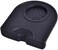 Non-Slippery Food Safe Silicone Coffee Tamper Mat Black 14cm