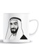 Premium Quality Two Sided Printed Coffee Mug Tea Cup Sheikh Zayed For Home Office, Kids Men Women