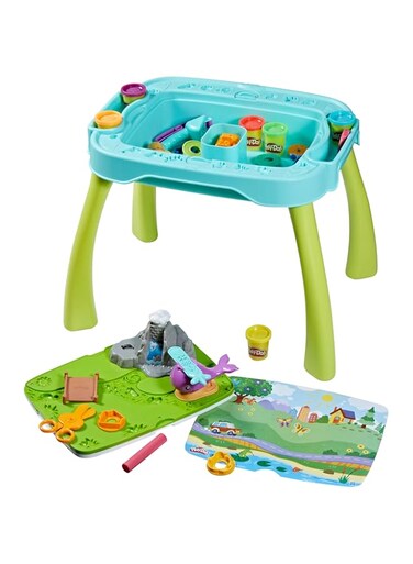 Play-Doh All-in-One Creativity Starter Station Activity Table, Preschool Toys for 3 Year Old Boys &amp; Girls &amp; Up, Starter Play-Doh Sets