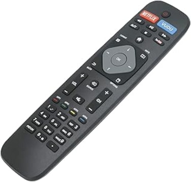 WINFLIKE Smart TV Remote Control Replace NH500UP Fit for Philips Smart LED LCD HDTV TV with Netflix Vudu YouTube APP Keys 32PFL4902/F7 40PFL4901/F7 55PFL6902/F7 50PFL5601/F7 65PFL5602/F7 43PFL4901/F7