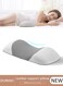 Lumbar Sleeping Pillow Lumbar Support Pillow for Sleeping Memory Foam Back Waist Cushion for Low Back Pain Relief, Back Support Pillow Sleeping, Bed and Chair