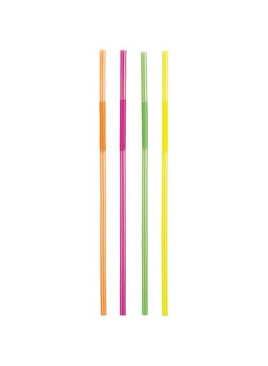 Tescoma Drinking Straws Long Hinge, 40 Pcs Mydrink, Assorted, 31.5 x 9 1.6 cm